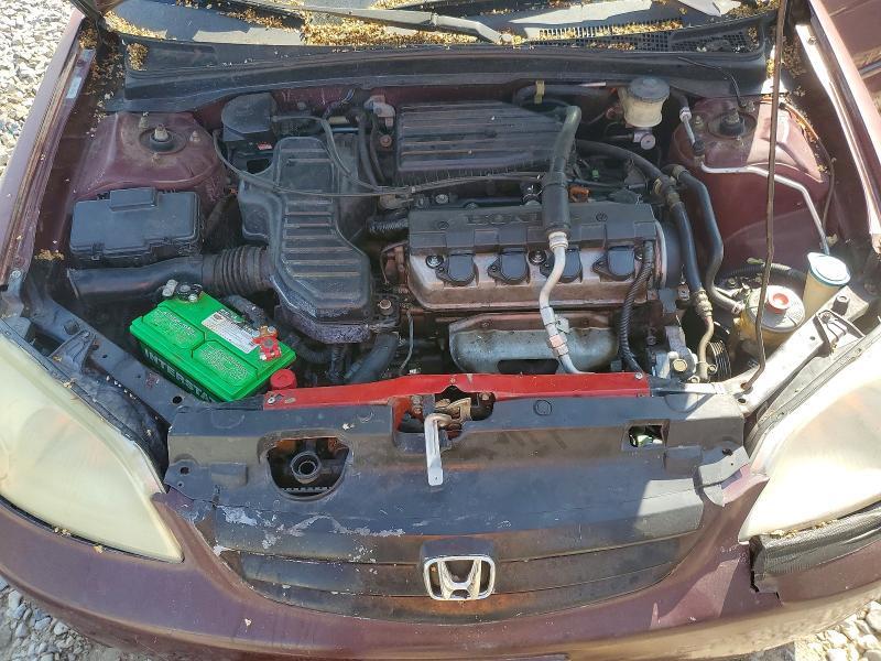 2002 HONDA CIVIC LX — Фото 11 из 12