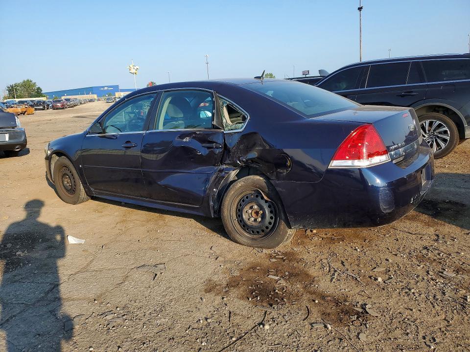 2G1WB57K791285458 2009 CHEVROLET IMPALA photo no. 2