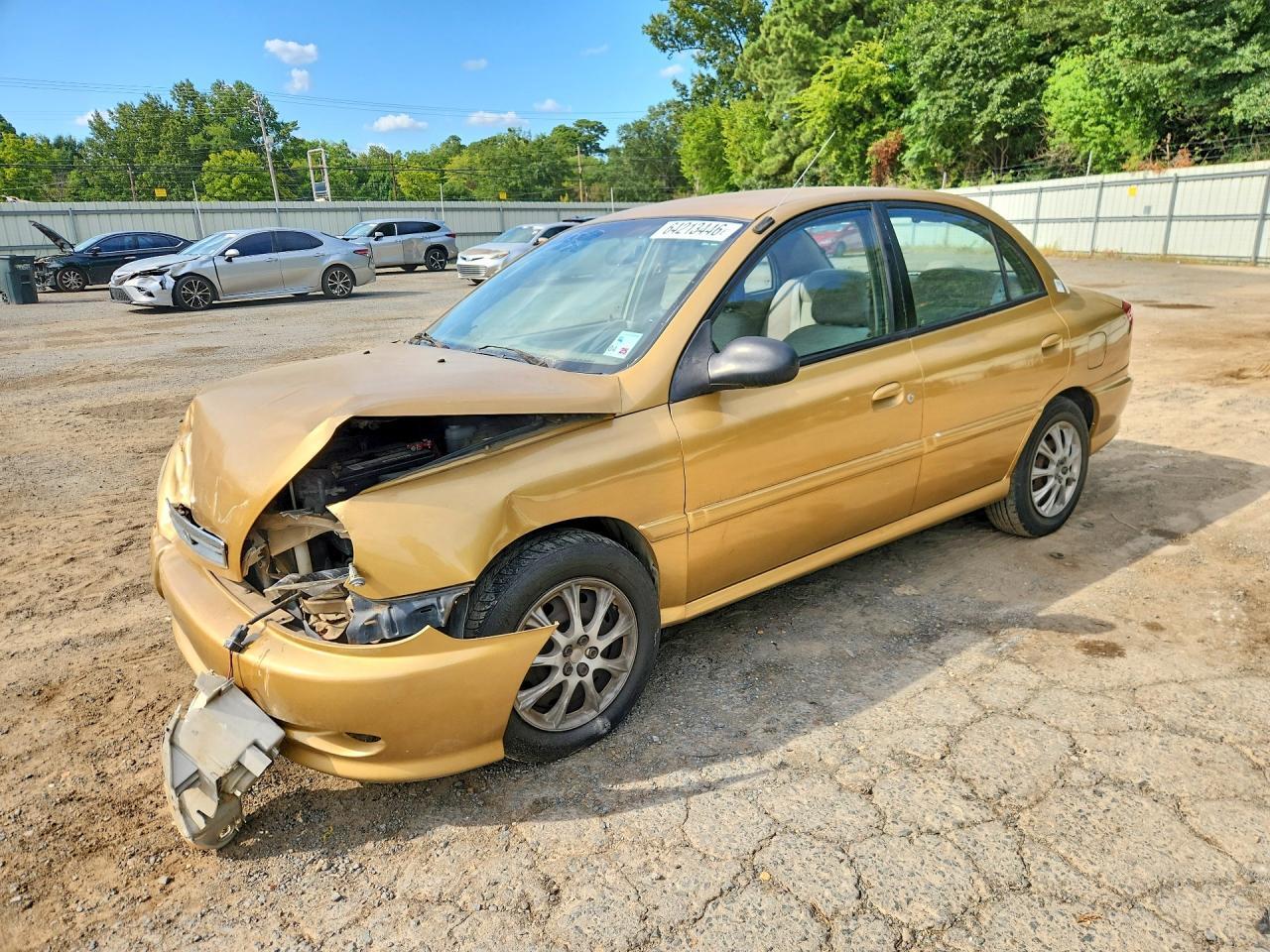 2002 KIA RIO KNADC123926181490