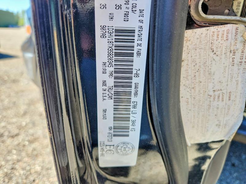 1D3HV18TX9S820345 2009 DODGE RAM 1500 photo no. 12