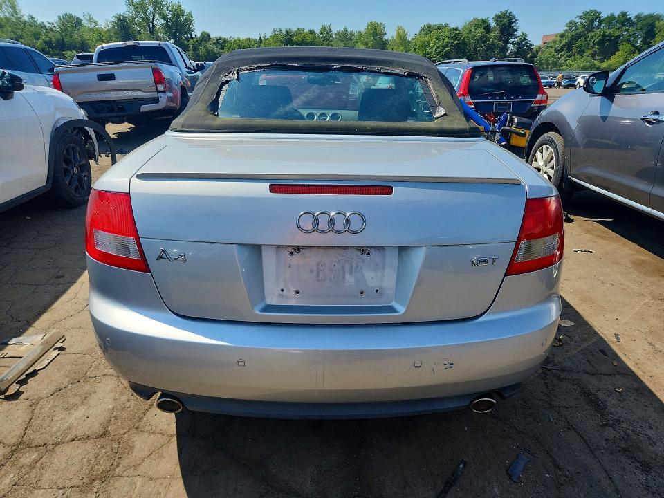 2006 AUDI A4 1.8 CABRIOLET — Фото 6 из 12
