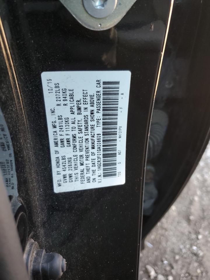 2016 HONDA ACCORD EXL — Фото 12 из 12