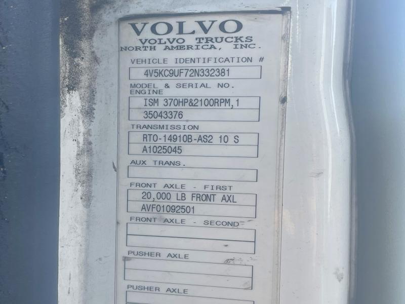 2002 VOLVO VHD — Фото 10 из 10