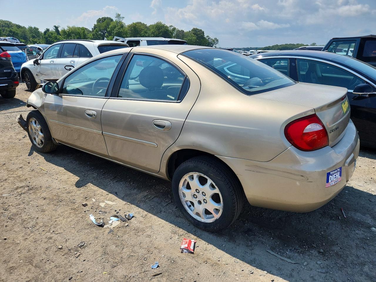1B3ES56C23D105829 2003 DODGE NEON photo no. 2