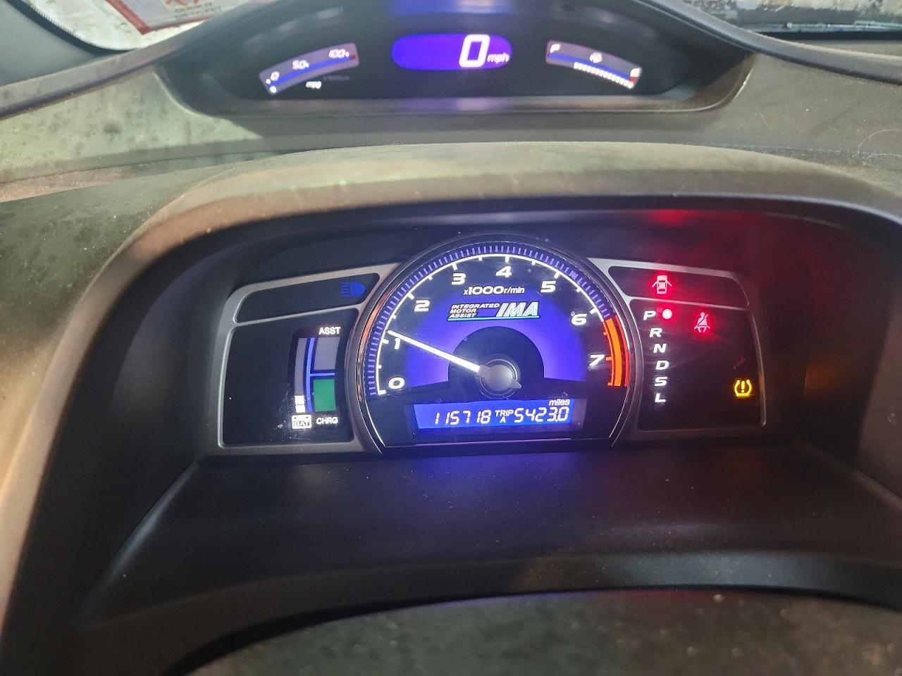 2009 HONDA CIVIC HYBRID — Фото 9 из 12