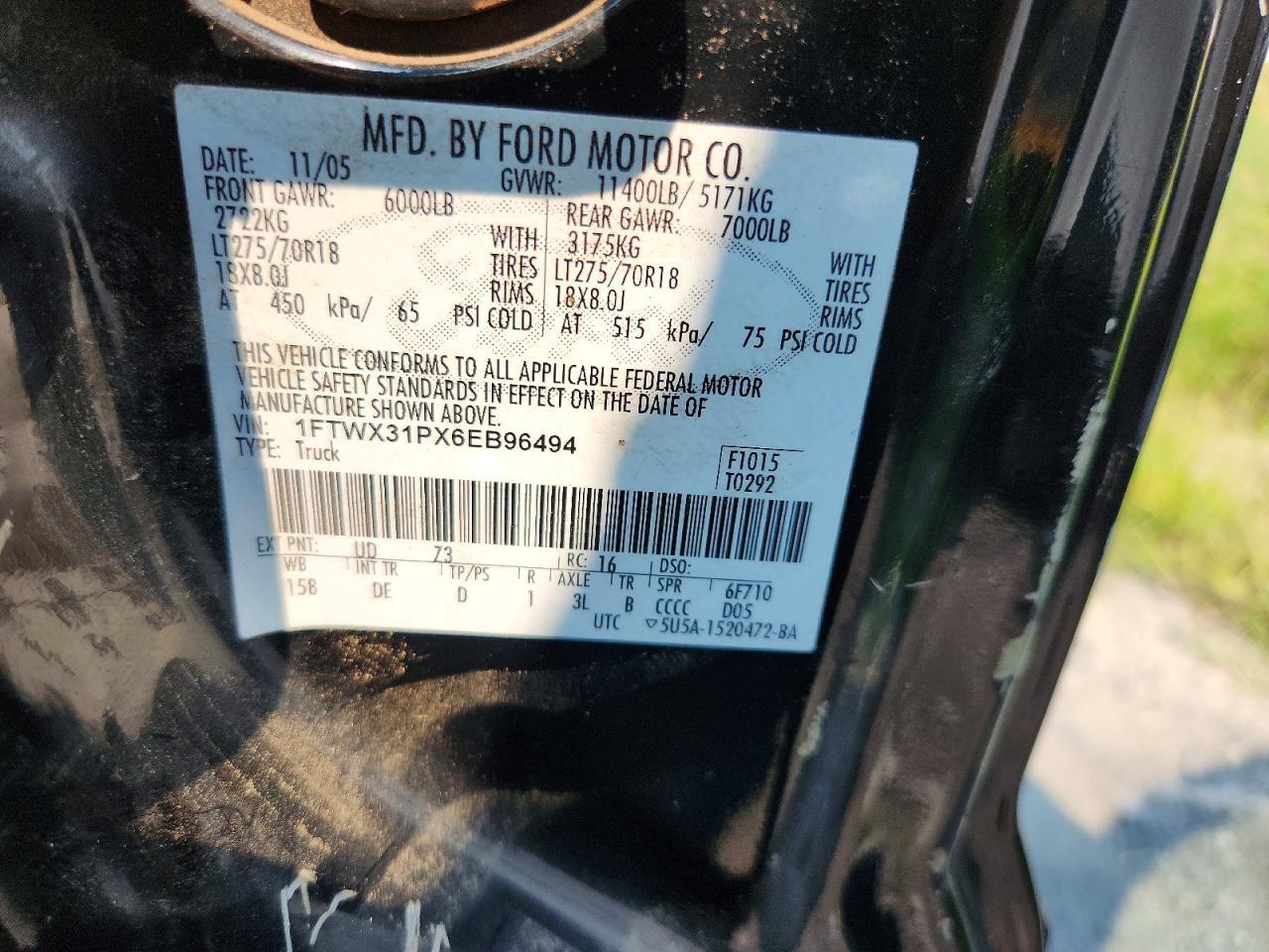 2006 FORD F350 SRW SUPER DUTY — Фото 13 из 13