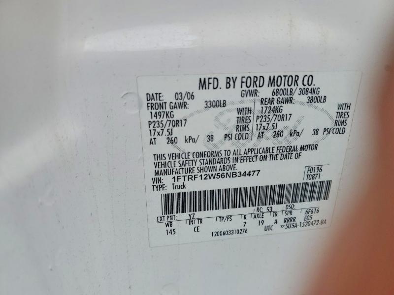 2006 FORD F150 — Фото 12 из 12