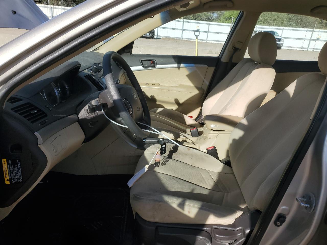 2009 HYUNDAI SONATA GLS — Фото 7 из 12
