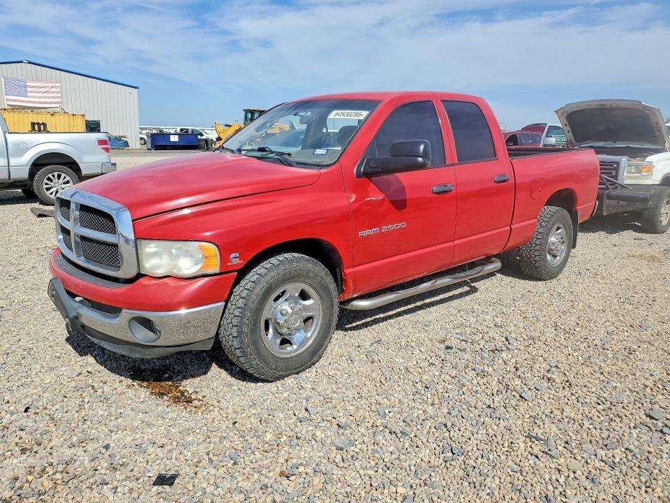 2003 DODGE RAM 2500 3D7KA28C53G849742