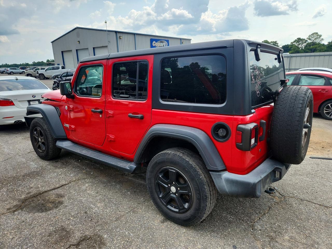 2020 JEEP WRANGLER UNLIMITED SPORT — Фото 2 из 12