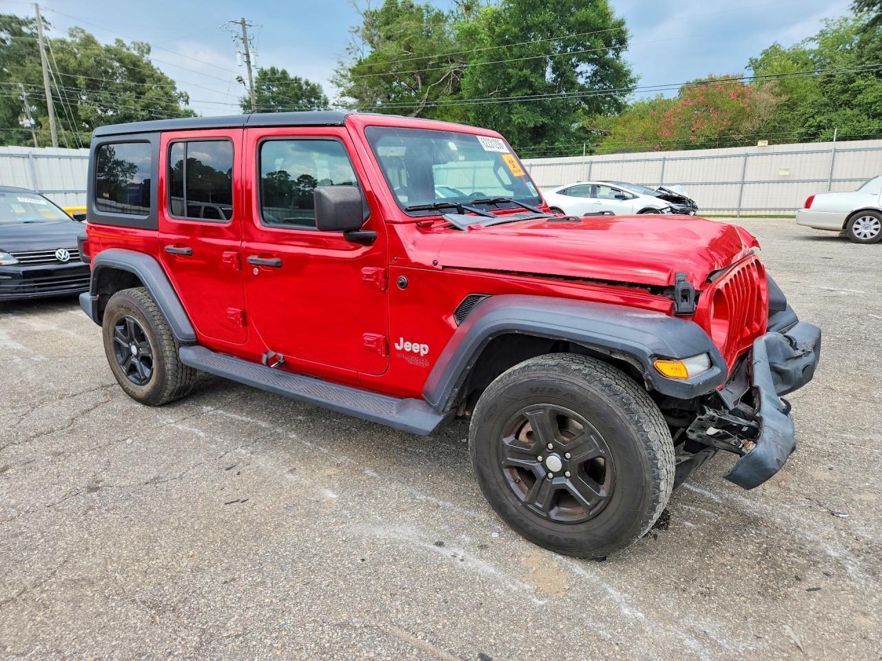 2020 JEEP WRANGLER UNLIMITED SPORT — Фото 4 из 12
