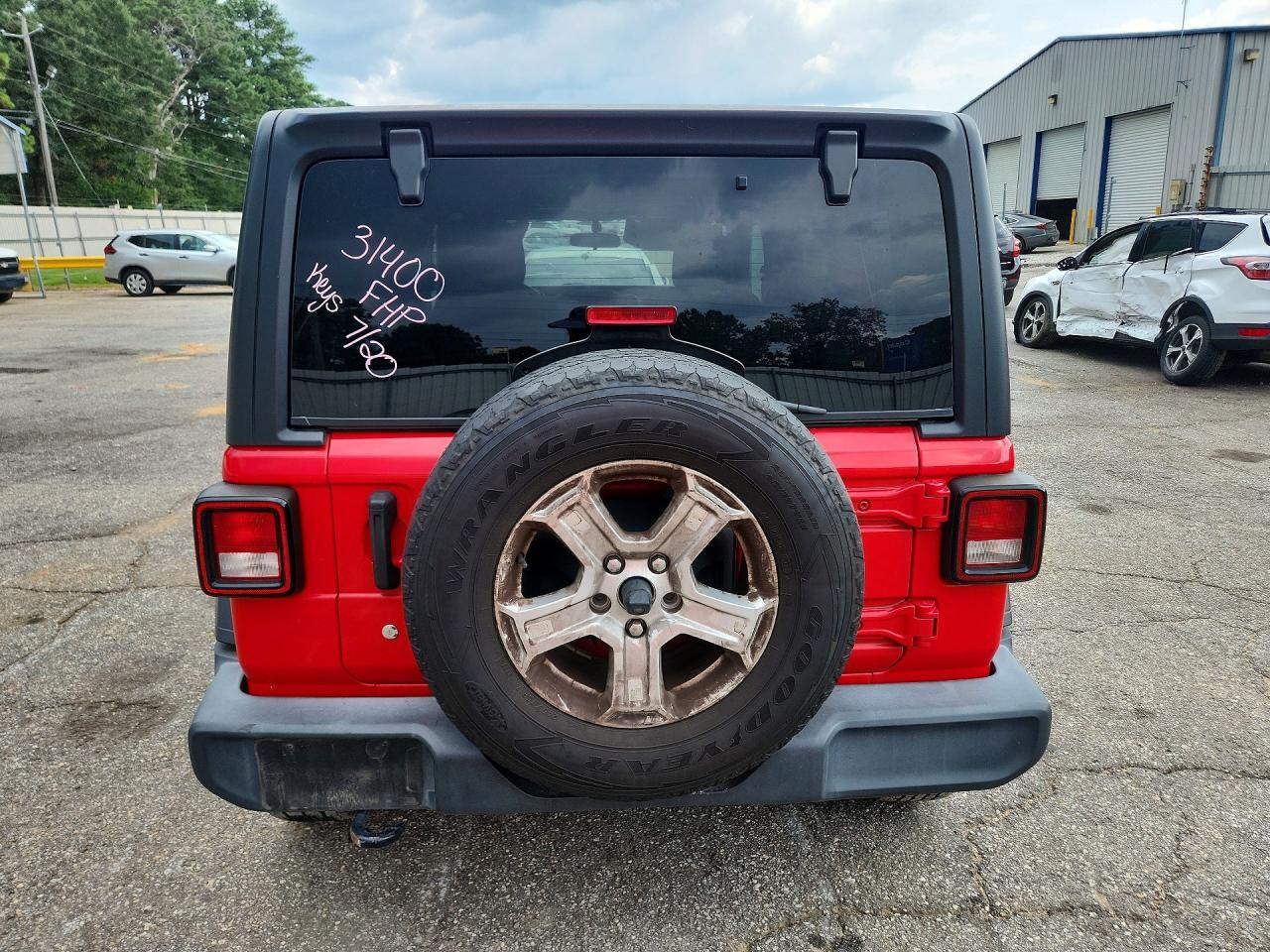 2020 JEEP WRANGLER UNLIMITED SPORT — Фото 6 из 12