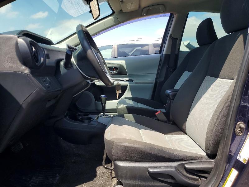 2012 TOYOTA PRIUS C TWO — Фото 7 из 12