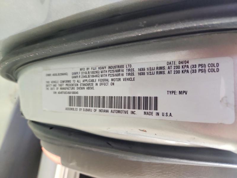 4S4BT61C337100161 2003 SUBARU BAJA photo no. 12