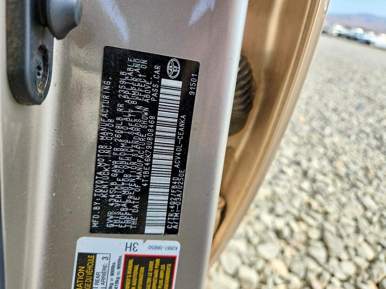 4T1BE46K79U808468 2009 TOYOTA CAMRY photo no. 12