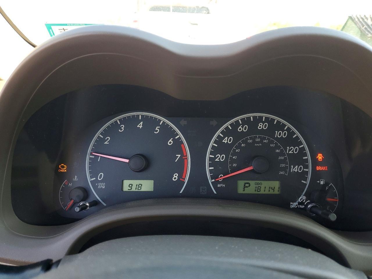 2009 TOYOTA COROLLA BASE — Фото 9 из 12