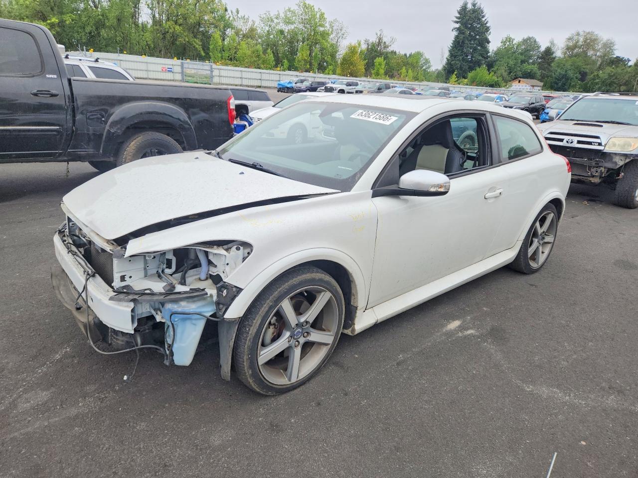 2012 VOLVO C30 YV1672MK6C2270592
