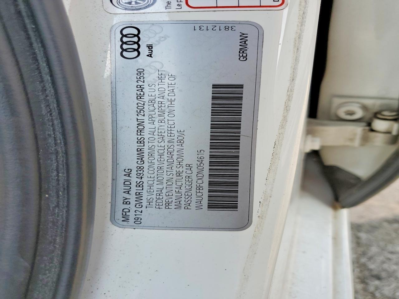 2013 AUDI A6 PREMIUM — Фото 12 из 12