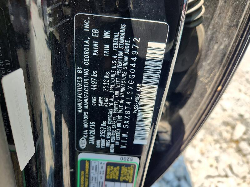 2016 KIA OPTIMA LX — Фото 12 из 12