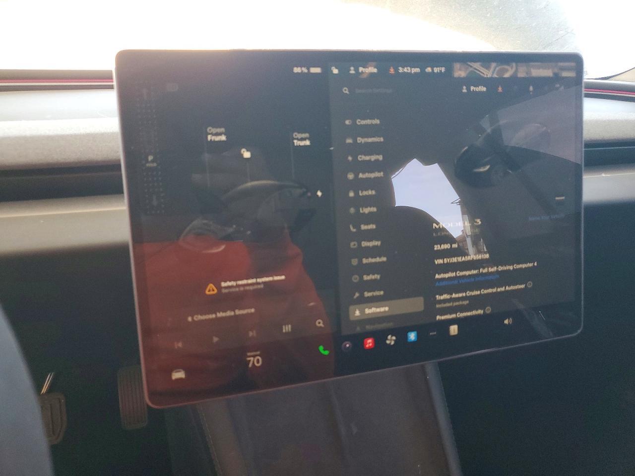 5YJ3E1EA5RF856138 2024 TESLA MODEL 3 photo no. 9