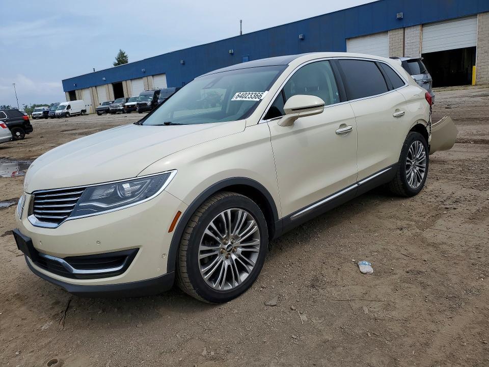 2016 LINCOLN MKX 2LMPJ8LR9GBL33746