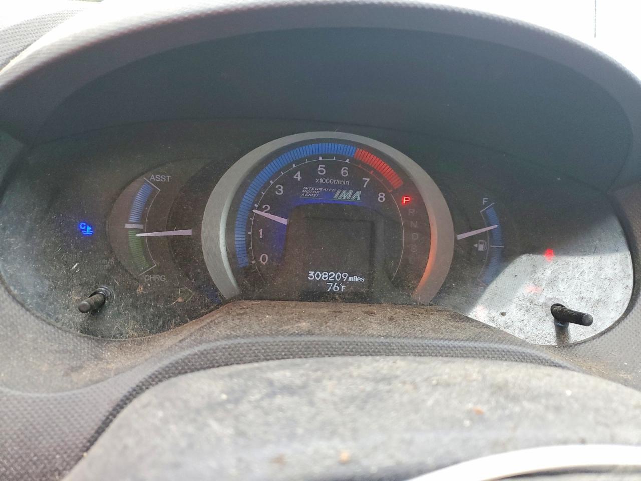 2010 HONDA INSIGHT LX — Фото 9 из 12