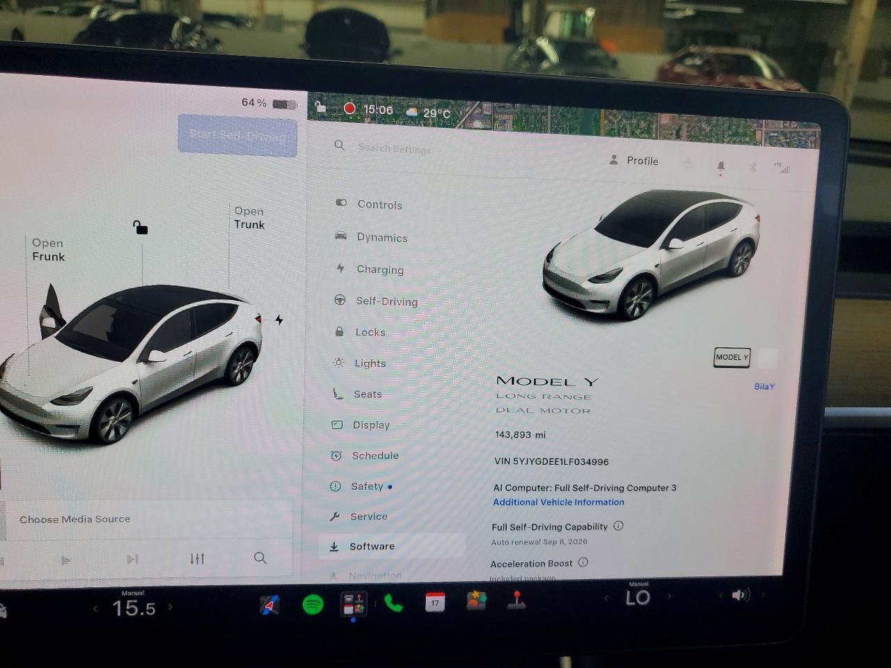 2020 TESLA MODEL  Y — Фото 9 из 12