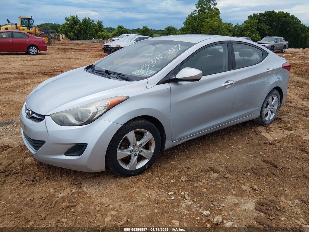 5NPDH4AEXDH347291 2013 HYUNDAI ELANTRA photo no. 2