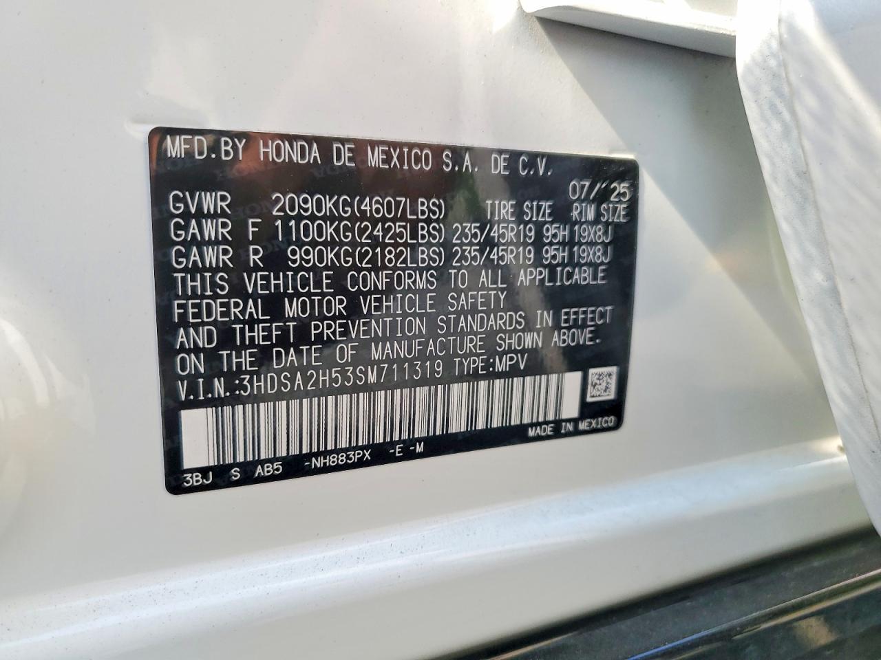 2025 ACURA ADX A-SPEC — Фото 13 из 13