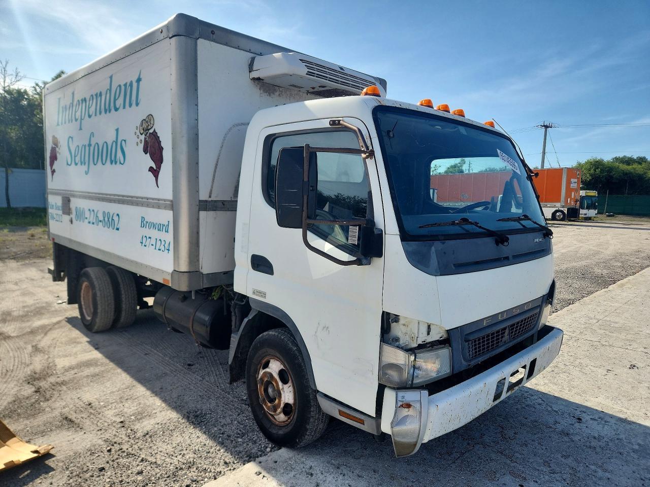 2007 MITSUBISHI FUSO FE84D REFRIGERATED BOX TRUCK — Фото 4 из 14