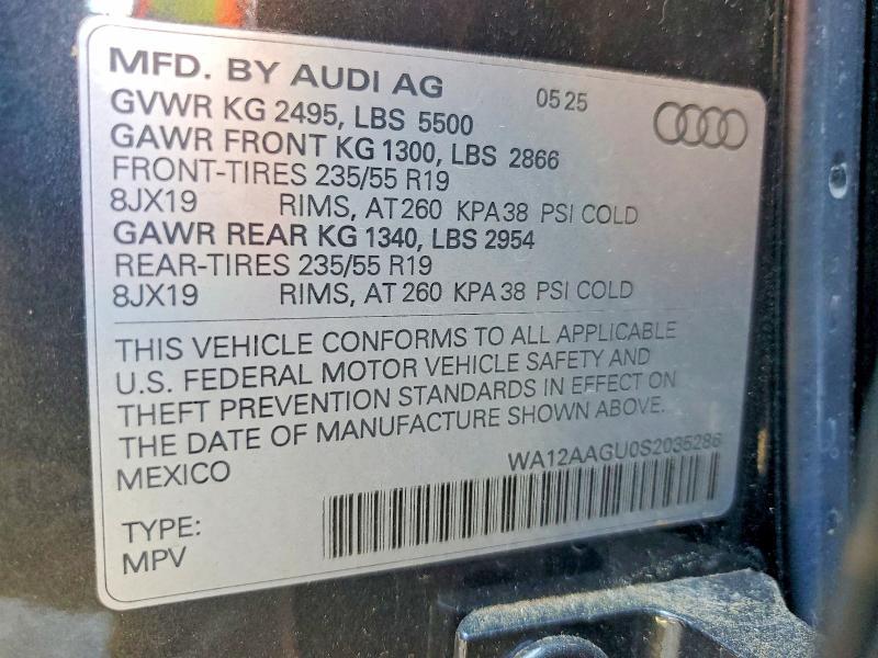 2025 AUDI Q5 PREMIUM PLUS — Фото 13 из 13