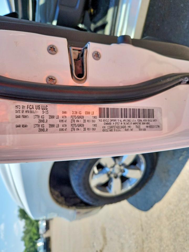1C6RR7GT4GS134649 2016 RAM 1500 photo no. 12