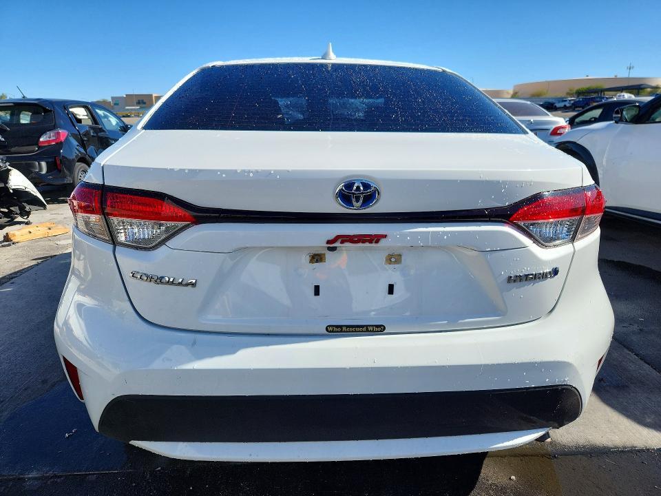 2020 TOYOTA COROLLA LE — Фото 6 из 12