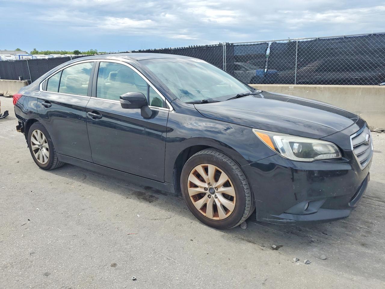 2016 SUBARU LEGACY 2.5I PREMIUM — Фото 4 из 12