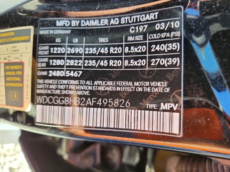 2010 MERCEDES-BENZ GLK 350 4MATIC — Фото 13 из 13