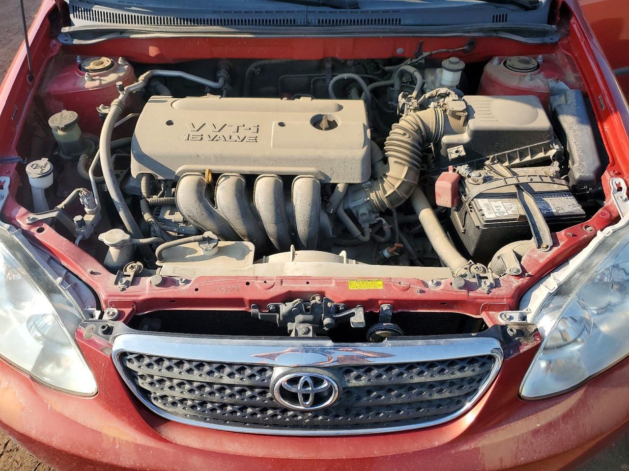 2007 TOYOTA COROLLA CE — Фото 11 из 12