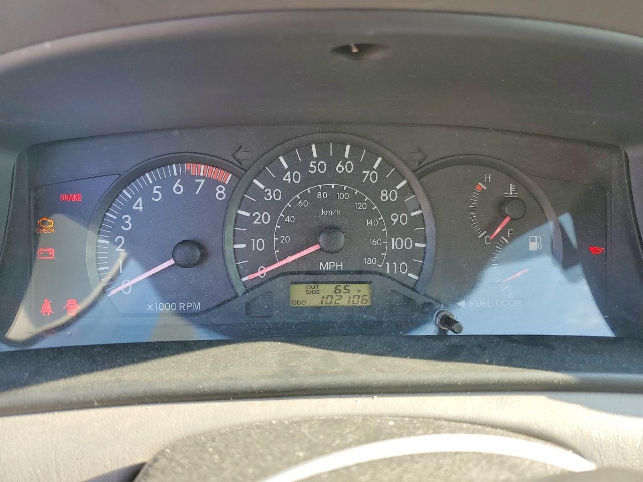 2007 TOYOTA COROLLA CE — Фото 9 из 12