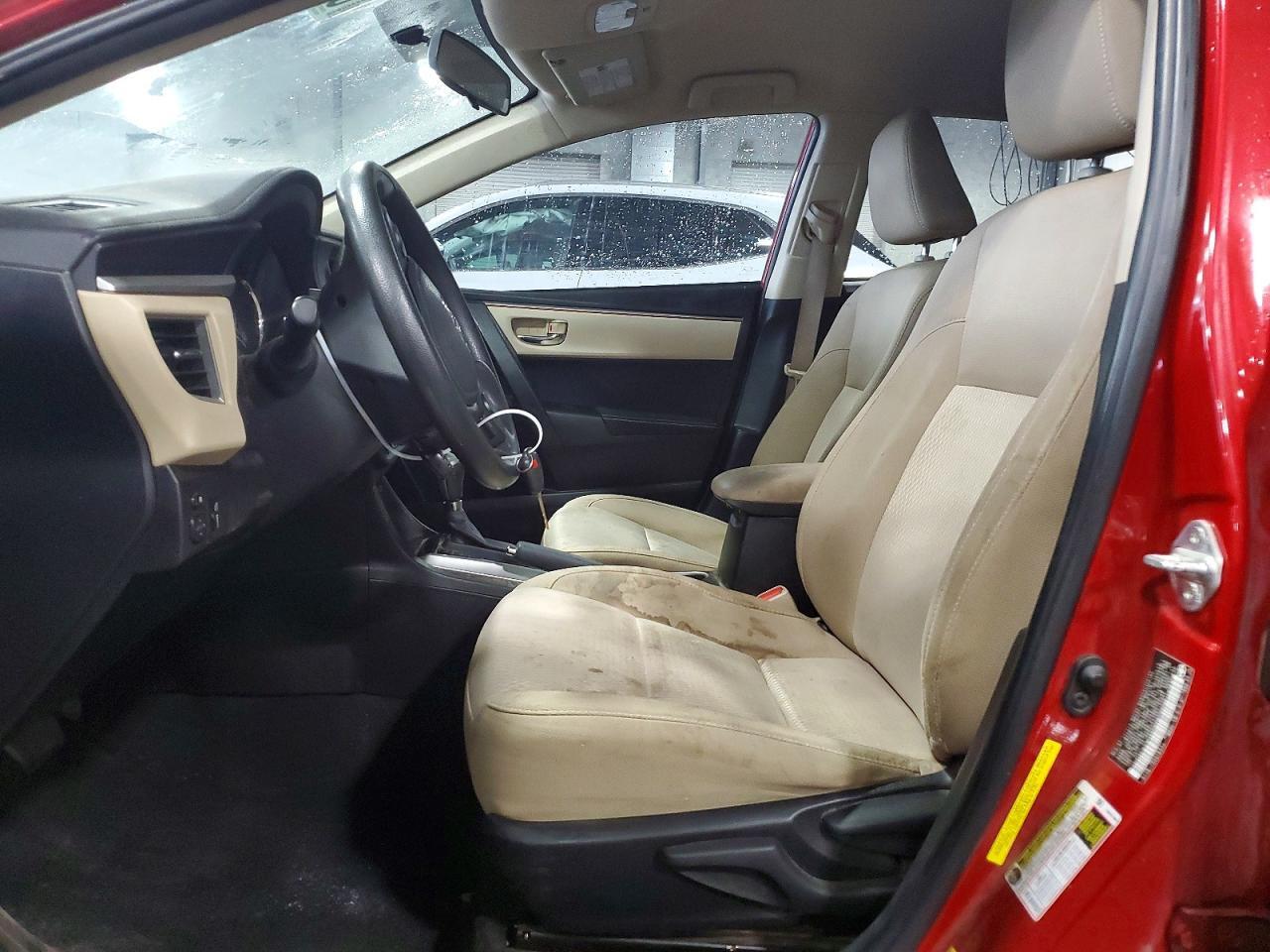 2016 TOYOTA COROLLA LE — Фото 7 из 12