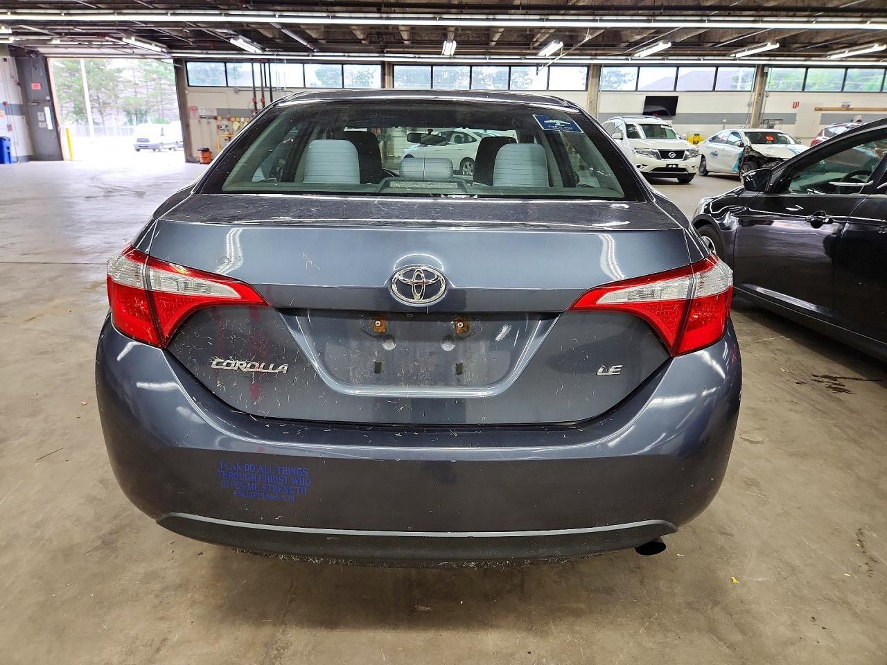 2016 TOYOTA COROLLA LE — Фото 6 из 12