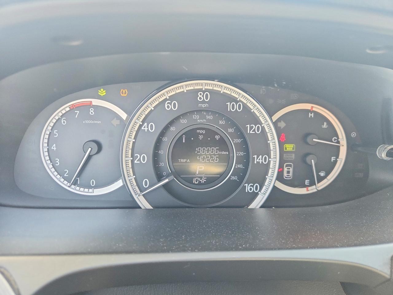 2013 HONDA ACCORD LX — Фото 9 из 12