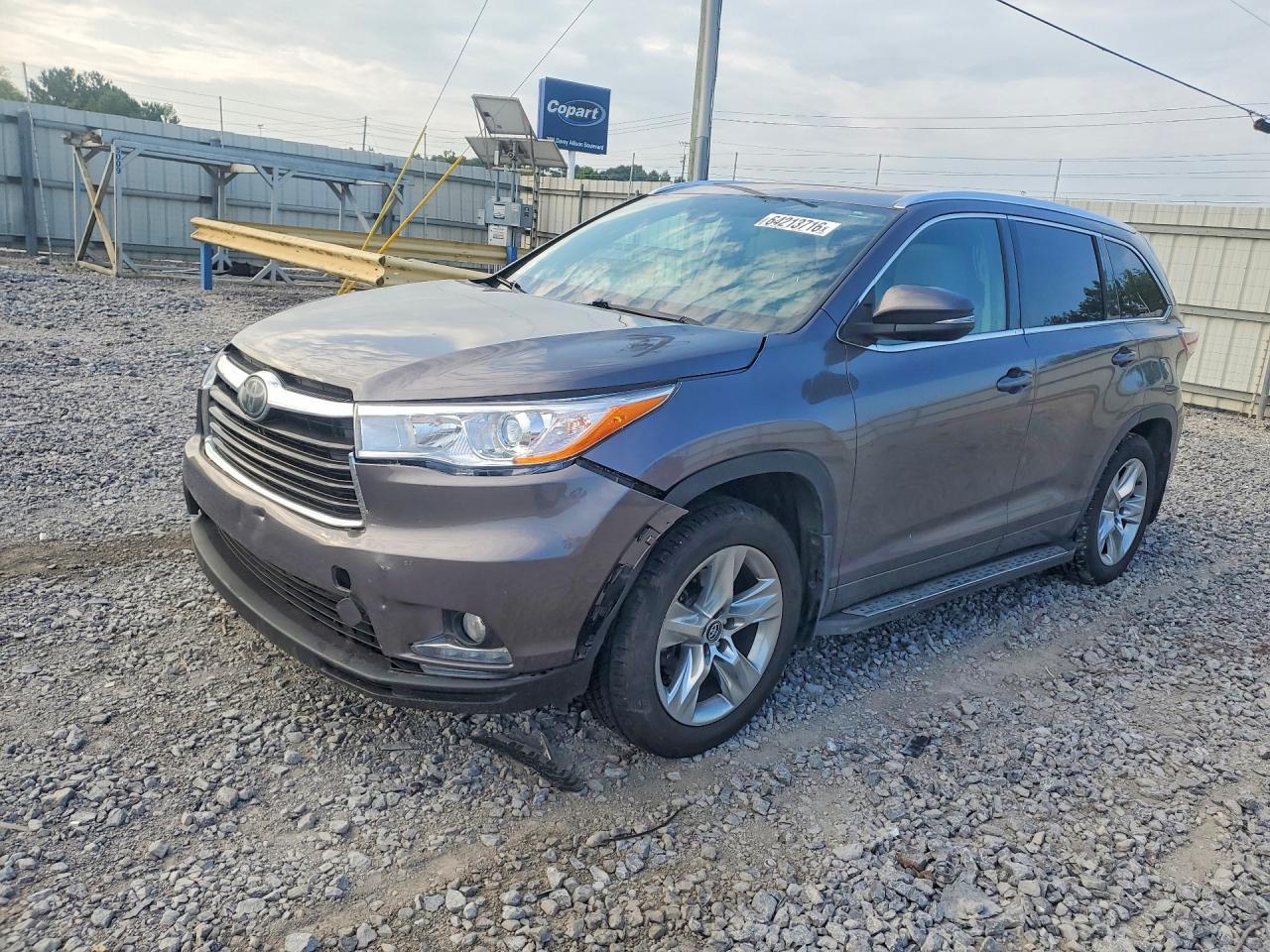 2016 TOYOTA HIGHLANDER LIMITED PLATINUM