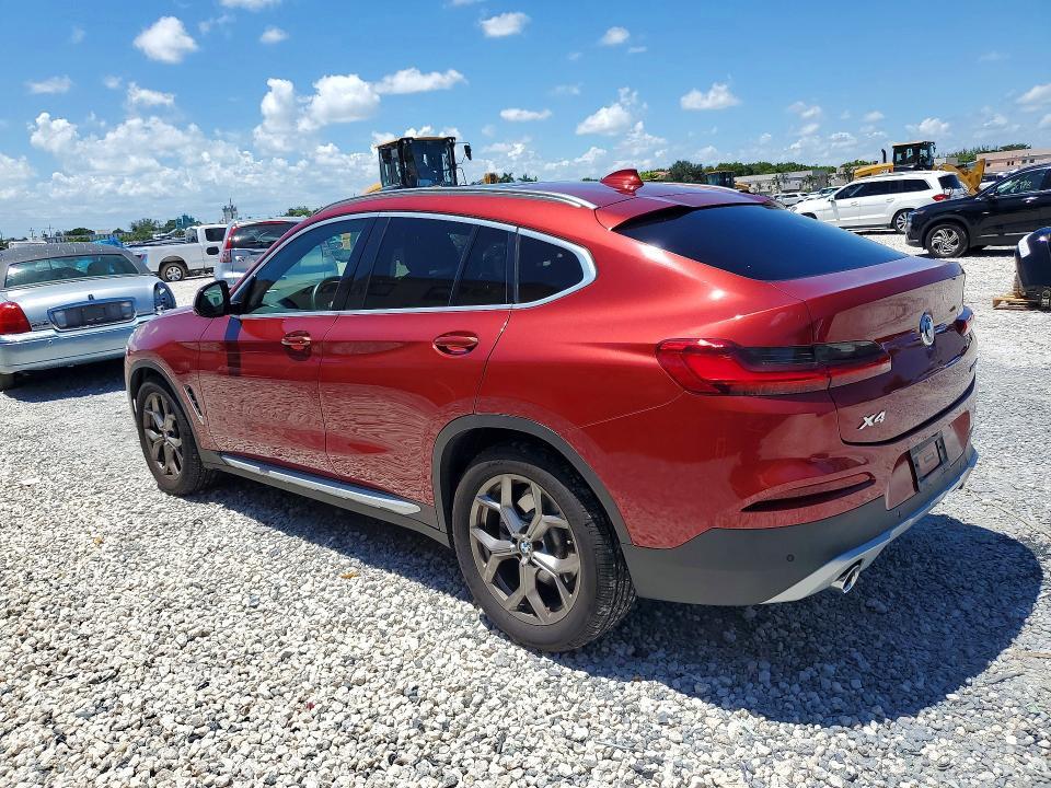 5UX2V1C01M9E14290 2021 BMW X4 photo no. 2