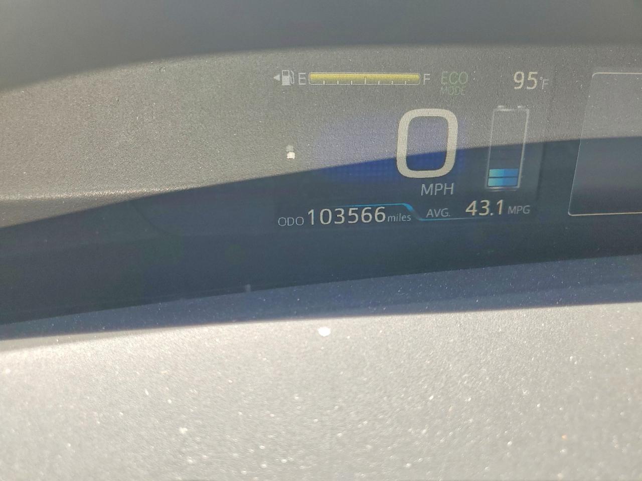 JTDKARFU5G3026784 2016 TOYOTA PRIUS photo no. 9