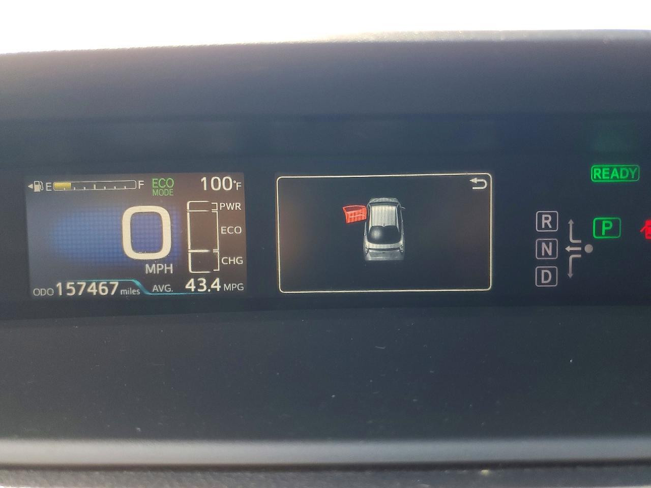 2016 TOYOTA PRIUS TWO — Фото 9 из 12