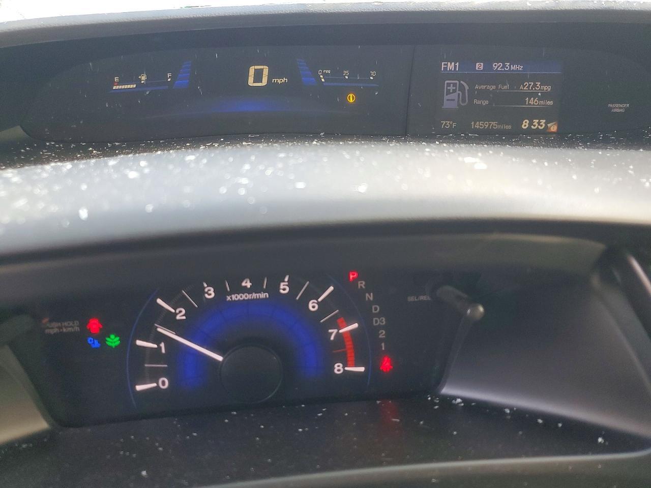 2013 HONDA CIVIC LX — Фото 9 из 12