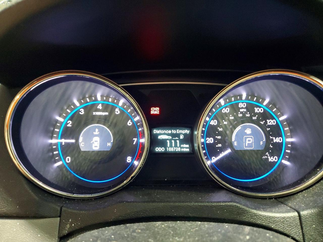 2013 HYUNDAI SONATA GLS — Фото 9 из 12