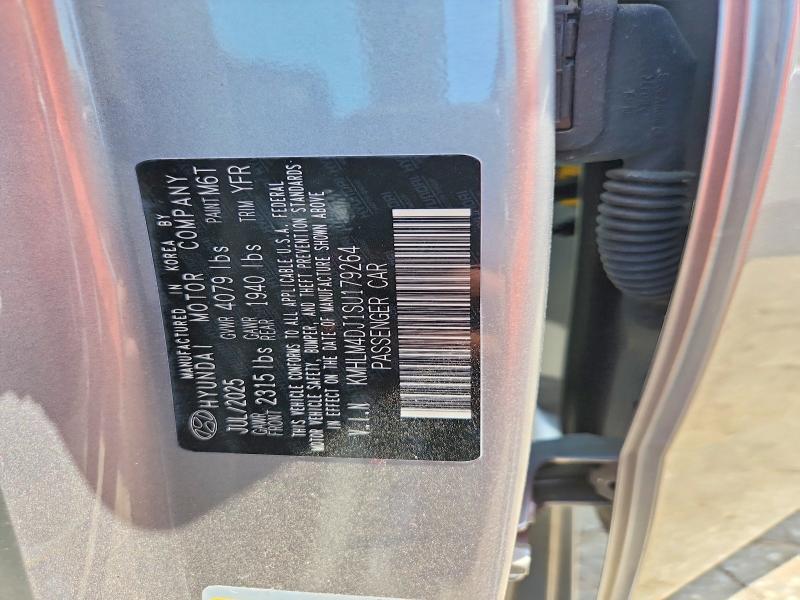 2025 HYUNDAI ELANTRA HYBRID BLUE — Фото 12 из 12