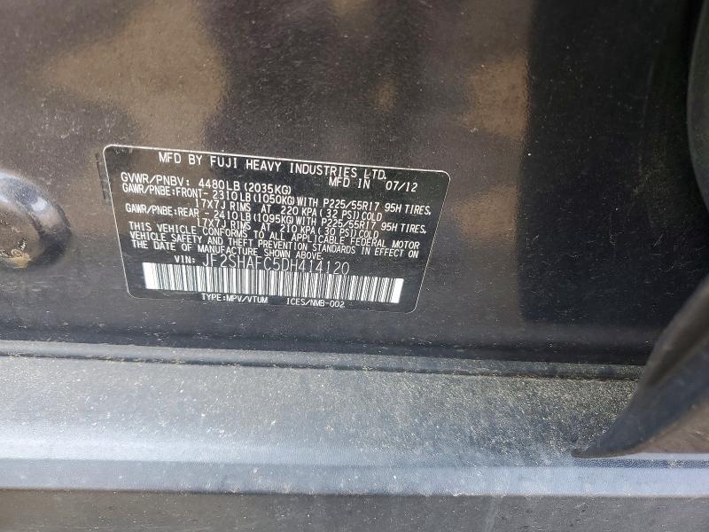 2013 SUBARU FORESTER LIMITED — Фото 12 из 12