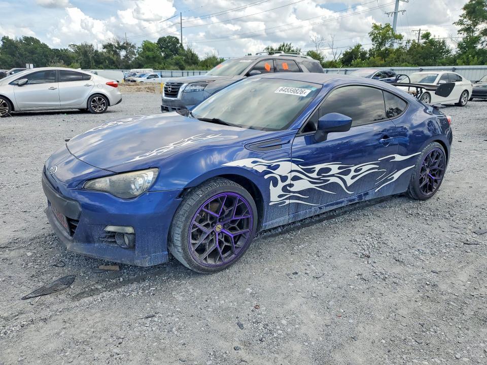 2013 SUBARU BRZ JF1ZCAC17D1609567