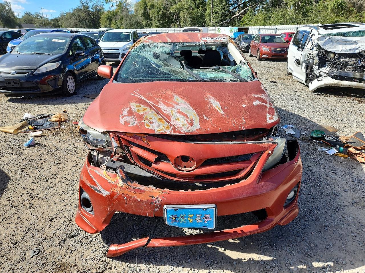 2T1BU4EE4DC097045 2013 TOYOTA COROLLA photo no. 9